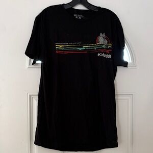 Columbia Black Multicolor Graphic Tee